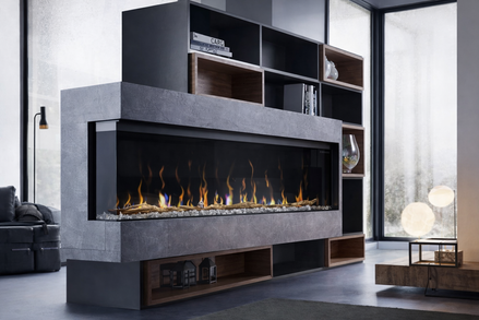 Ignite Bold Linear Electric Fireplace-74”