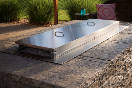 Weather Cover – Outdoor Linear Fire Pit-48”