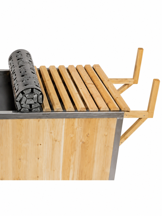 LeisureCraft Starlight Wood-Burning Hot Tub – Canadian Timber Collection