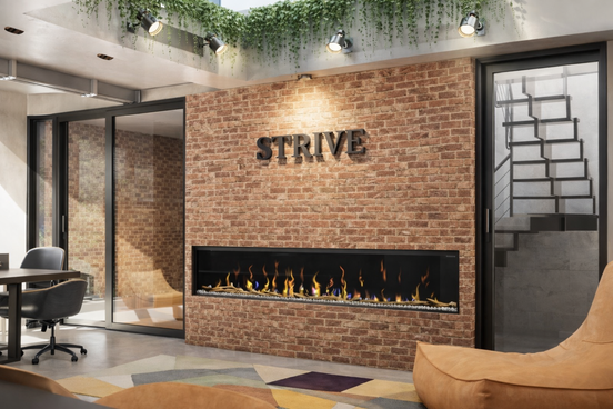 Ignite Bold Linear Electric Fireplace-100”