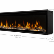 Ignite Evolve Linear Electric Fireplace-60”