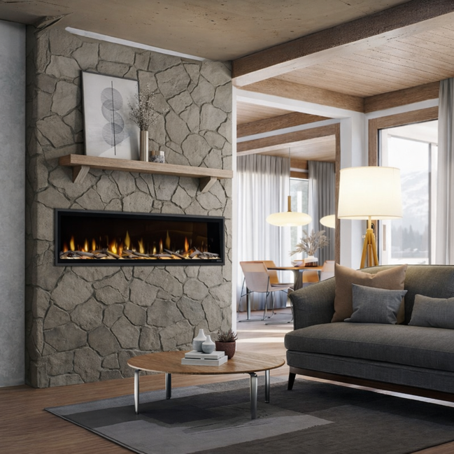 Ignite Evolve Linear Electric Fireplace-74”