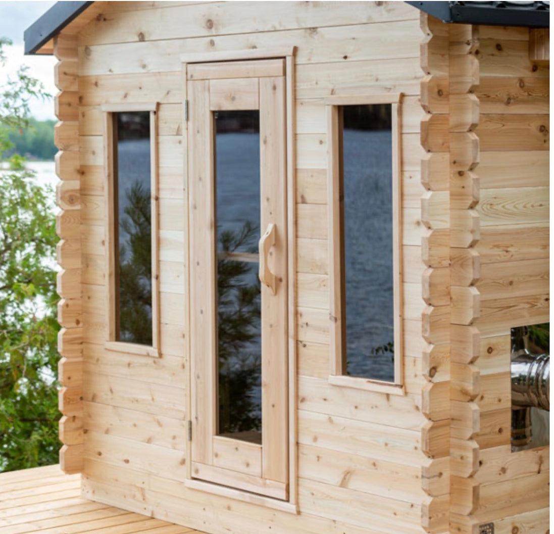CT Georgian Cabin Sauna – Outdoor