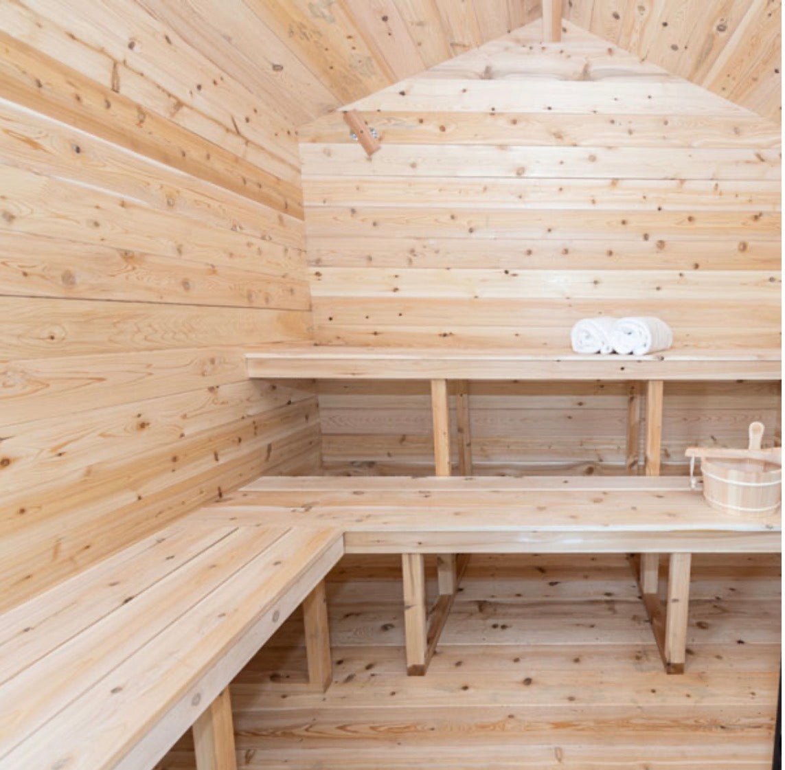CT Georgian Cabin Sauna – Outdoor