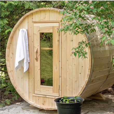 CT Harmony Barrel Sauna- Outdoor
