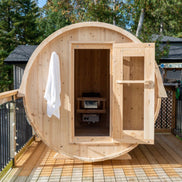 CT Harmony Barrel Sauna- Outdoor