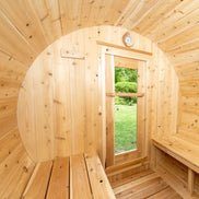 CT Harmony Barrel Sauna- Outdoor