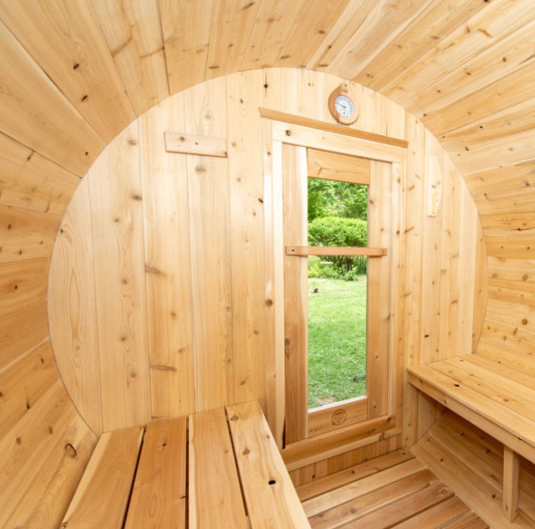 CT Harmony Barrel Sauna- Outdoor