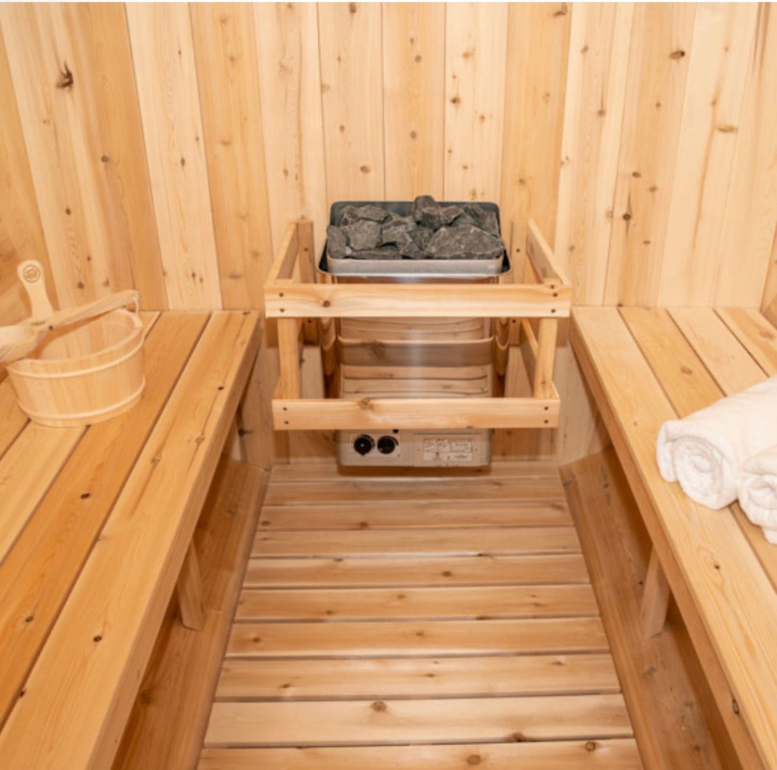 CT Harmony Barrel Sauna- Outdoor