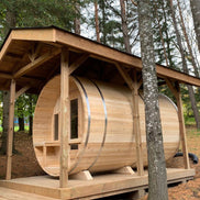 CT Tranquility Barrel Sauna- Outdoor
