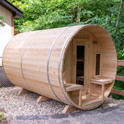 CT Tranquility Barrel Sauna- Outdoor