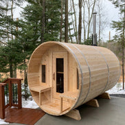 CT Tranquility Barrel Sauna- Outdoor