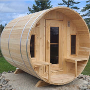 CT Tranquility Barrel Sauna- Outdoor