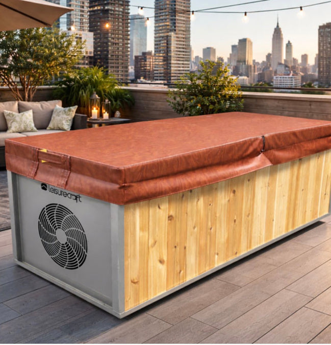 Flow™ Cedar Cold Plunge + Penguin Chiller (Filter Kit Included)