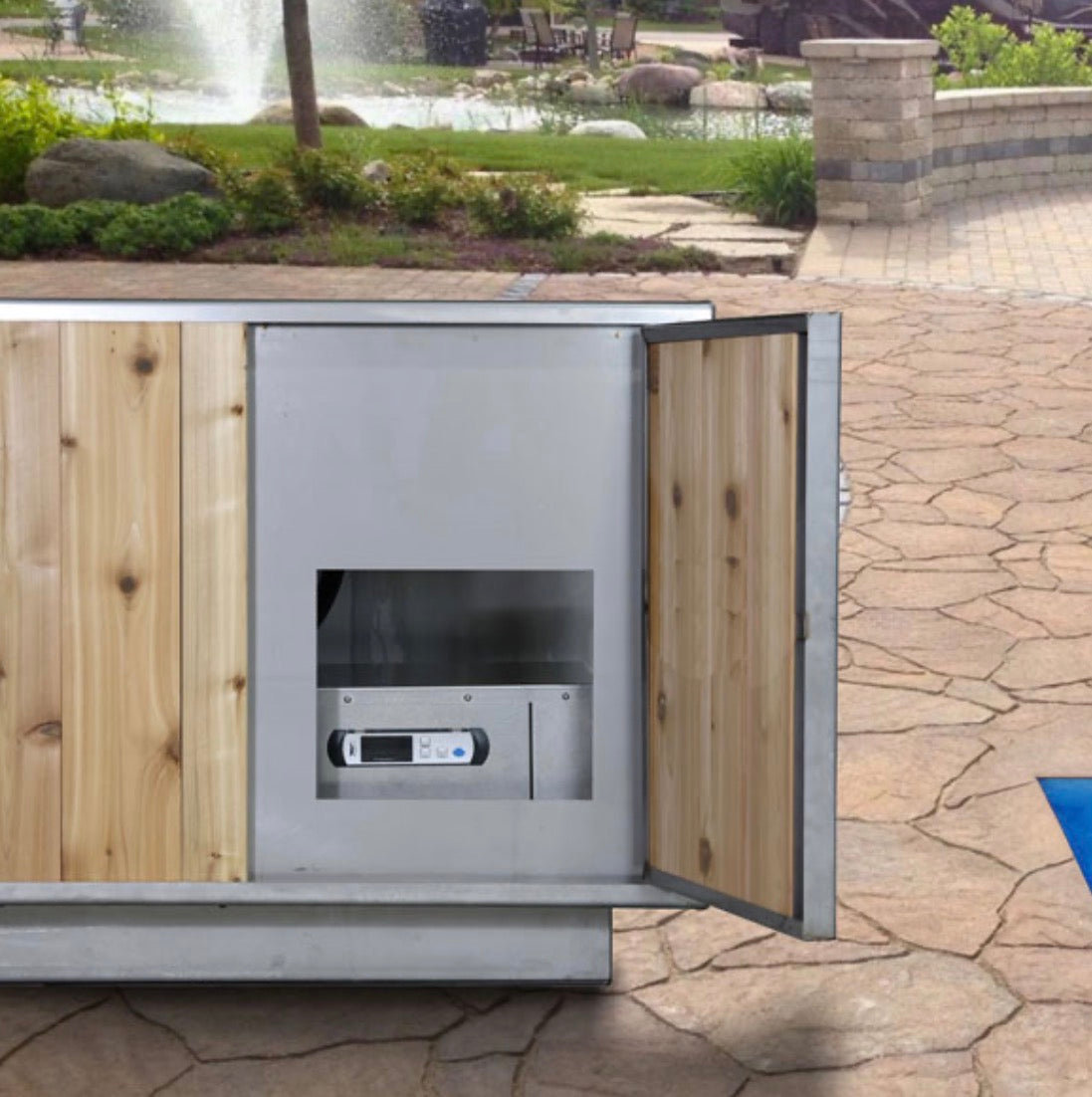 Flow™ Cedar Cold Plunge + Penguin Chiller (Filter Kit Included)