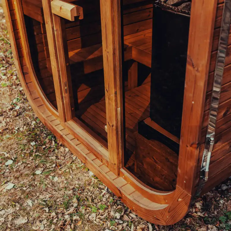 MW20 5–6 Person Outdoor Sauna | Thermowood | Mande Spa USA