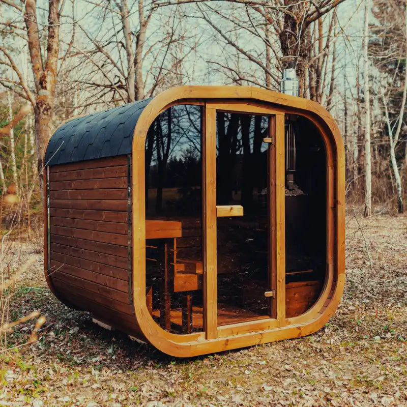 MW20 5–6 Person Outdoor Sauna | Thermowood | Mande Spa USA