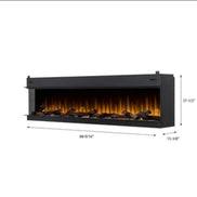 Ignite Ultra Linear Electric Fireplace-88”