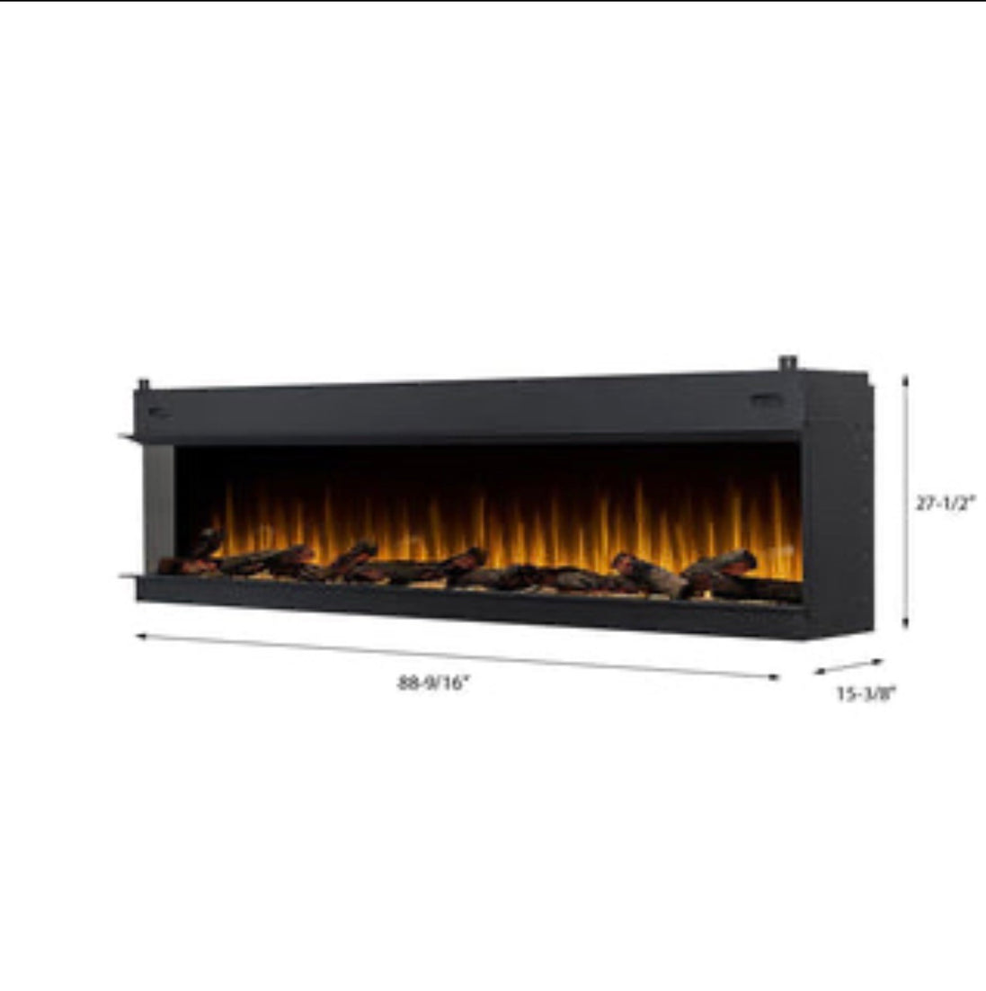 Ignite Ultra Linear Electric Fireplace-88”