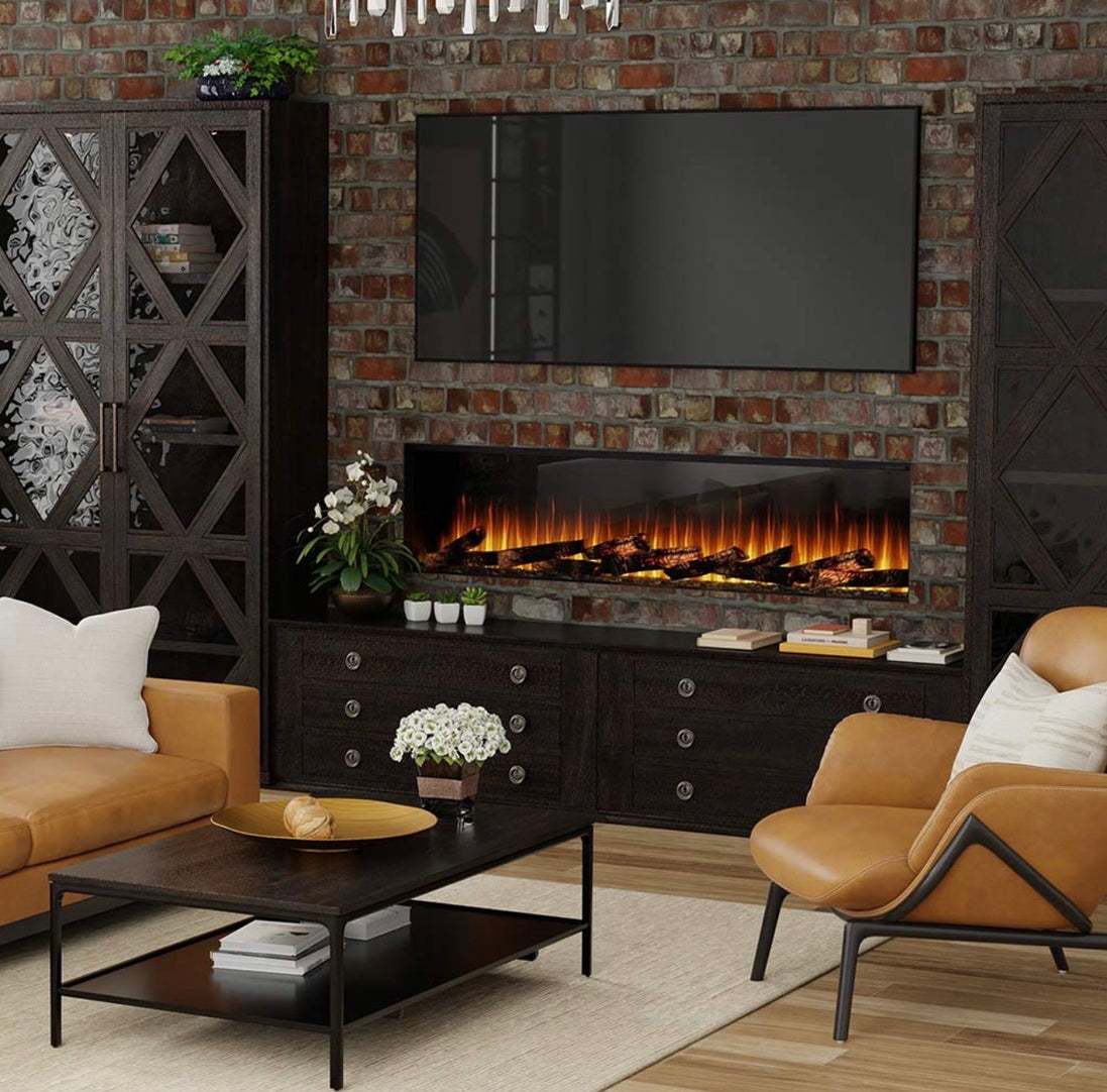 Ignite Ultra Linear Electric Fireplace-88”