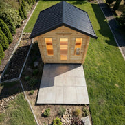 Palmer Cabin Sauna 6x8 | 3–4 Person Outdoor Cedar Sauna