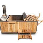 LeisureCraft Starlight Wood-Burning Hot Tub – Canadian Timber Collection