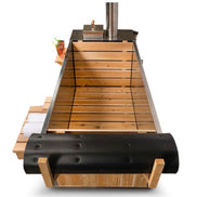 LeisureCraft Starlight Wood-Burning Hot Tub – Canadian Timber Collection